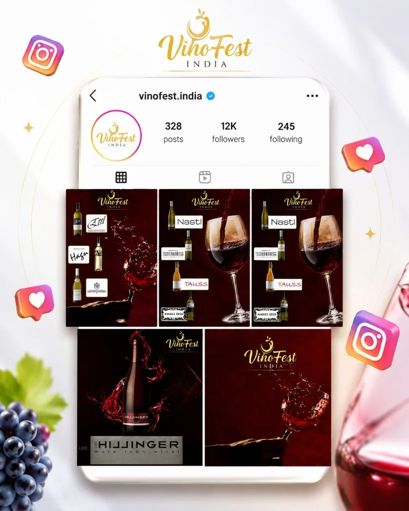 VinoFest India Festival Campaign